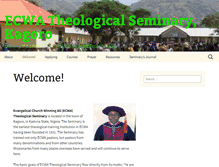 Tablet Screenshot of kagoroseminary.com